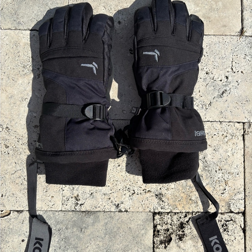 Kombi Men's Black Insulated Gloves